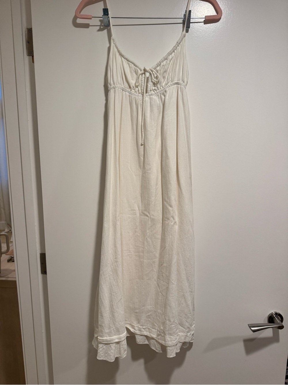 Princess Polly Cream Openwork Knit Maxi Skirt